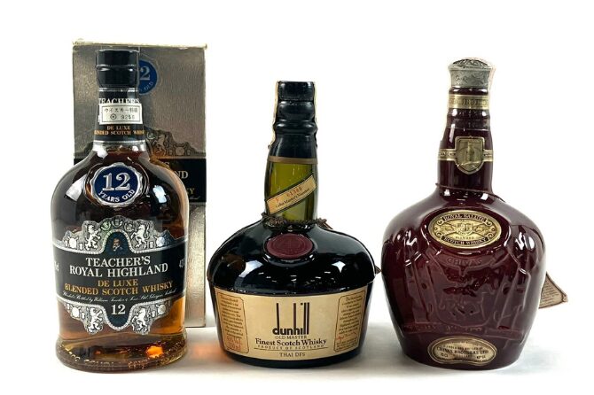 ブレンデッドスコッチウイスキーの買取対象銘柄