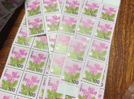 ふるさと切手「近畿の花」など