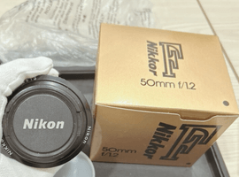 Nikon：Ai-S NIKKOR 50mm F1.2／Nikon：NEW FM2 シルバー ボディ／など2点