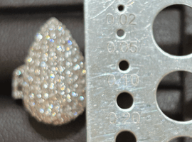 リング:K18/メレダイヤ/メレダイヤなど3点