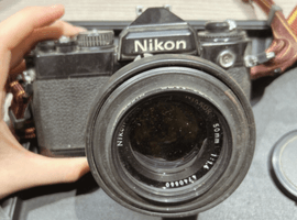 Nikon:FE+Ai NIKKOR 50mm F1.4など10点
