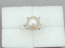 リング:K14WG/パールなど3点