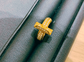 リング:TIFFANY & Co./K18/メレダイヤなど3点