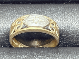 リング:K18/Pt900/ダイヤモンドなど6点