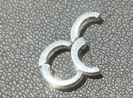 イヤリング(セット):K18WG/メレダイヤなど4点