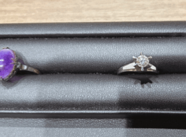 リング:Pt900/ダイヤモンドなど4点