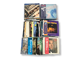 ジャズレコードの数々