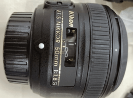 Nikon：AF-S NIKKOR 50mm F1.8G／Nikon：D5100 18-55 VR レンズキット／など2点