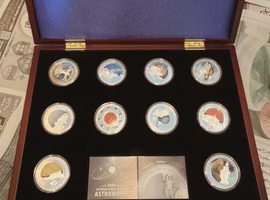 記念カラー銀貨セット／アジア冬季競技大会プルーフ貨幣セット／など