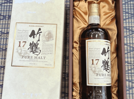 ウイスキー:NIKKA(竹鶴 17年 ピュアモルト)など2点