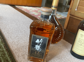 ウイスキー:NIKKA(竹鶴 12年 ピュアモルト 角瓶)など2点