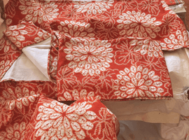 振袖/半幅帯/袋帯など3点