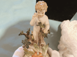 陶磁器:マイセンのフィギュリンなど3点