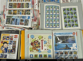 各種切手コレクションが