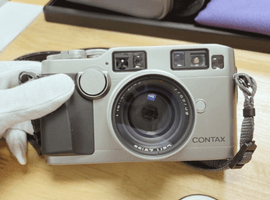 CONTAX:G2 ボディ + Planar T* 45mm F2 プラナー Gマウント/CONTAX:TLA200/など7点