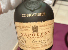 ブランデー:COURVOISIER(ナポレオン 旧ボトル)など4点