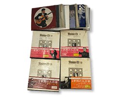 ビートルズを含むレコード数百枚