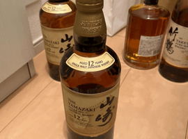 ウイスキー：Suntory（山崎 12年 シングルモルト 100周年ラベル）など4点