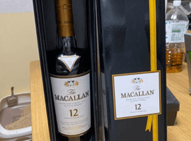 ウイスキー:MACALLAN(12年 シェリーオークカスク)など2点