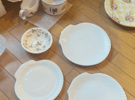 皿:ウェッジウッドなど3点