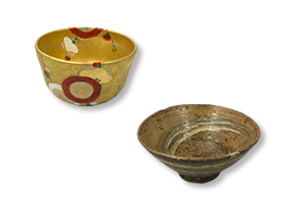 不要になった茶道具数点