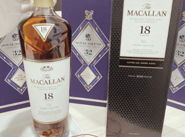 ウイスキー:MACALLAN(18年 シェリーオークカスク 2021)など12点