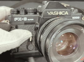 YASHICA:FX-3+Planar T* 50mm F1.7/MINOLTA:SR-1S + MC ROKKOR-PG 58mm F1.2/など2点