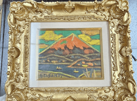 田崎広助：朱富士／骨董一式／など