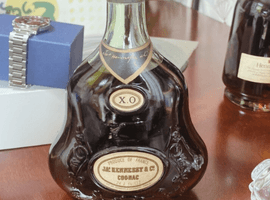 ブランデー:Hennessy(ジャズ ヘネシー XO 金キャップ グリーンボトル)など3点