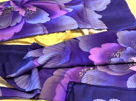 小紋や帯、振袖など