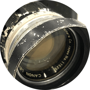 フードのへこみ