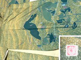 白山工房製の訪問着など