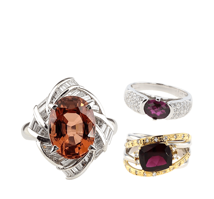 ガーネット買取ならバイセル