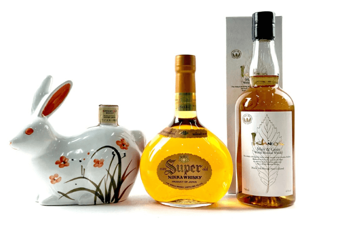 ニッカウヰスキーの買取対象銘柄