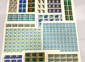 普通切手シートなどを含む切手が